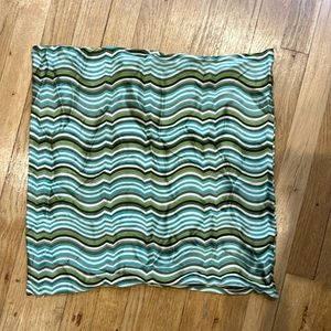 West Elm 100% silk pillow cover